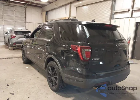2018 Ford Explorer Sport from USA, damaged, VIN 1FM5K8GT3JGA89002